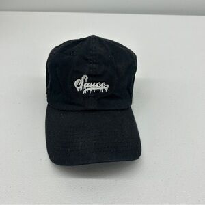 KBETHOS Black Embroidered Cap “Sauce”